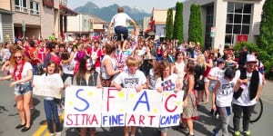 The Sitka Fine Arts Camp is offers numerous programs for students from around the country. Photo provided by SFAC.