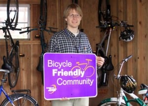 osborne with sign