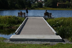 Sittin’ on the dock of the lake