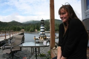 Ember Livingston recently moved to Sitka, but prior to the move, she ran the Problem Corner Cafe. (KCAW photo by Ed Ronco)