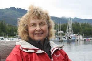 Anita Statter came to Port Alexander when she was a little girl in the late 1930s. She says the town has changed a lot over the years. As for the future? "I don't know," she says. (KCAW photo by Ed Ronco)