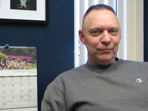 Former Leutenant Barry Allen is retiring after 25 years with the Sitka Police Department. (KCAW photo/by Emily Forman)