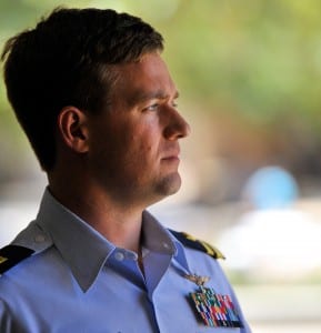 Although Lt. Lance Leone wasn't found responsible for the crash of CG6017, he was held accountable. The unmarked wires his helicopter struck were later removed by the Coast Guard. (CIR photo)