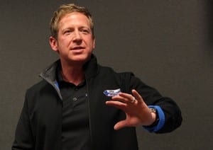 Jeff Comer says of the Affordable Care Act: "Whether you agree with it or not, it will help our hospital." (KCAW Photo/Rachel Waldholz)