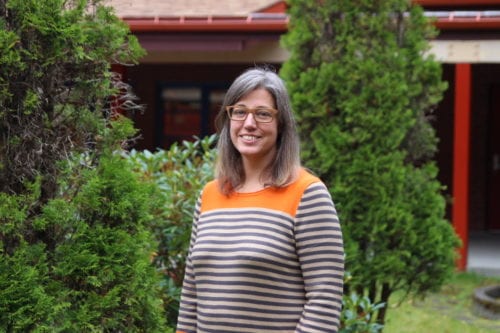 New Mt. Edgecumbe superintendent Janelle Vanasse. (KCAW Photo/Emily Russell)
